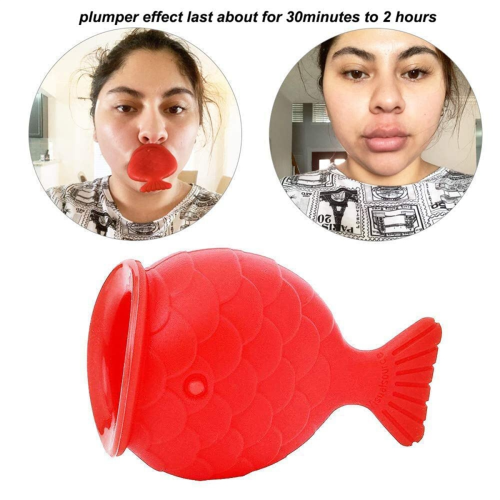 pezzi dispositivo per labbra in silicone a forma di pesce 1
