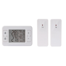Draadloze thermometer met LCD-scherm en digitaal alarm