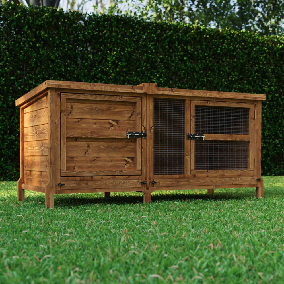 Home & Roost 5Ft Chartwell Single Rabbit & Guinea Pig Hutch