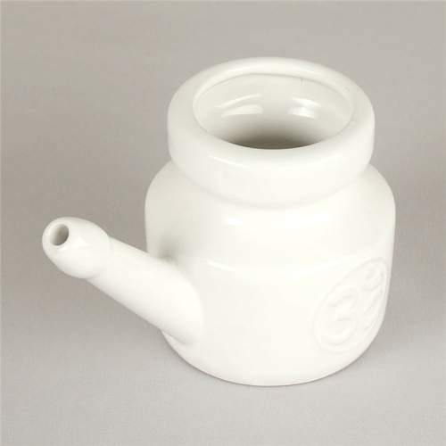 350 ml keramische Neti-pot neusreinigingspot, wit 1
