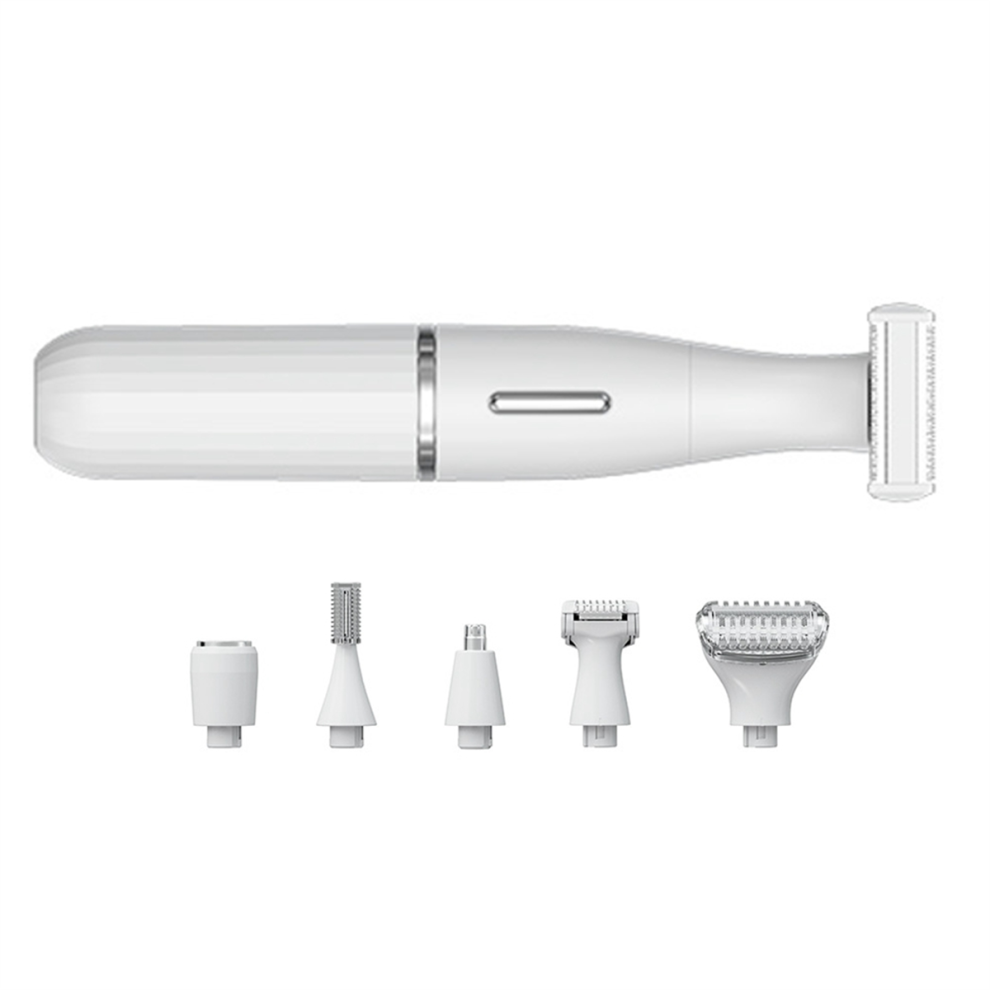 Peach 6 In 1 Intimate Area Shaver, Bikini Line, Sensitive Shaving Balls