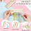2PCS Temperature Blanket Color Chart Wood Blanket Color Tool 3