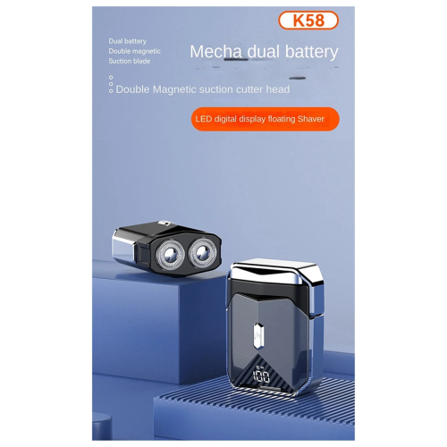New Mecha Electric Shaver Rechargeable Digital Display LED Trimmer 2