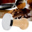 58mm Kaffeetamper holzfarbene Basisplatte 5