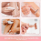 Handscheerapparaat voor dames, vintage roségoud, draagbaar scheerapparaat 7