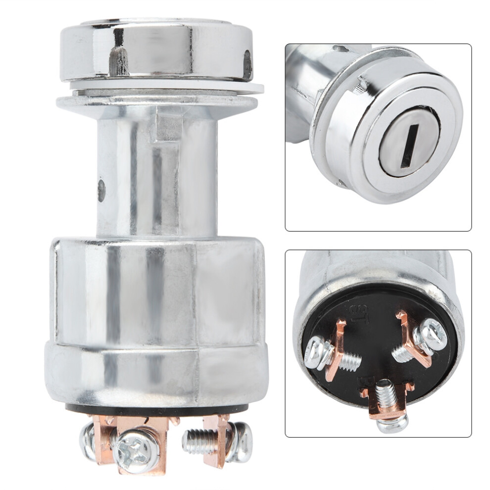 Ignition Switch Starter With 2 Keys For 12V/24V Car Motorcycle Boat Switch Start Lock Universal 4131324545864