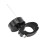 Universal Motorcycle Handlebar Mount Clock Metal Hand Grip Bar Watch Accessory (Black) 3