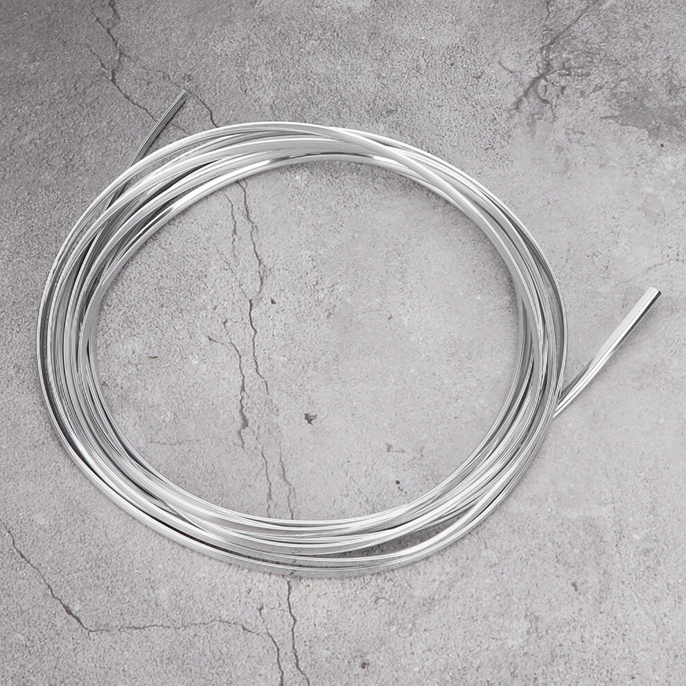 6 Meter Chrome Moulding Decorative Trim Strip Car Door Boot Edge Scratch Guard Protector Cover 7891324546021