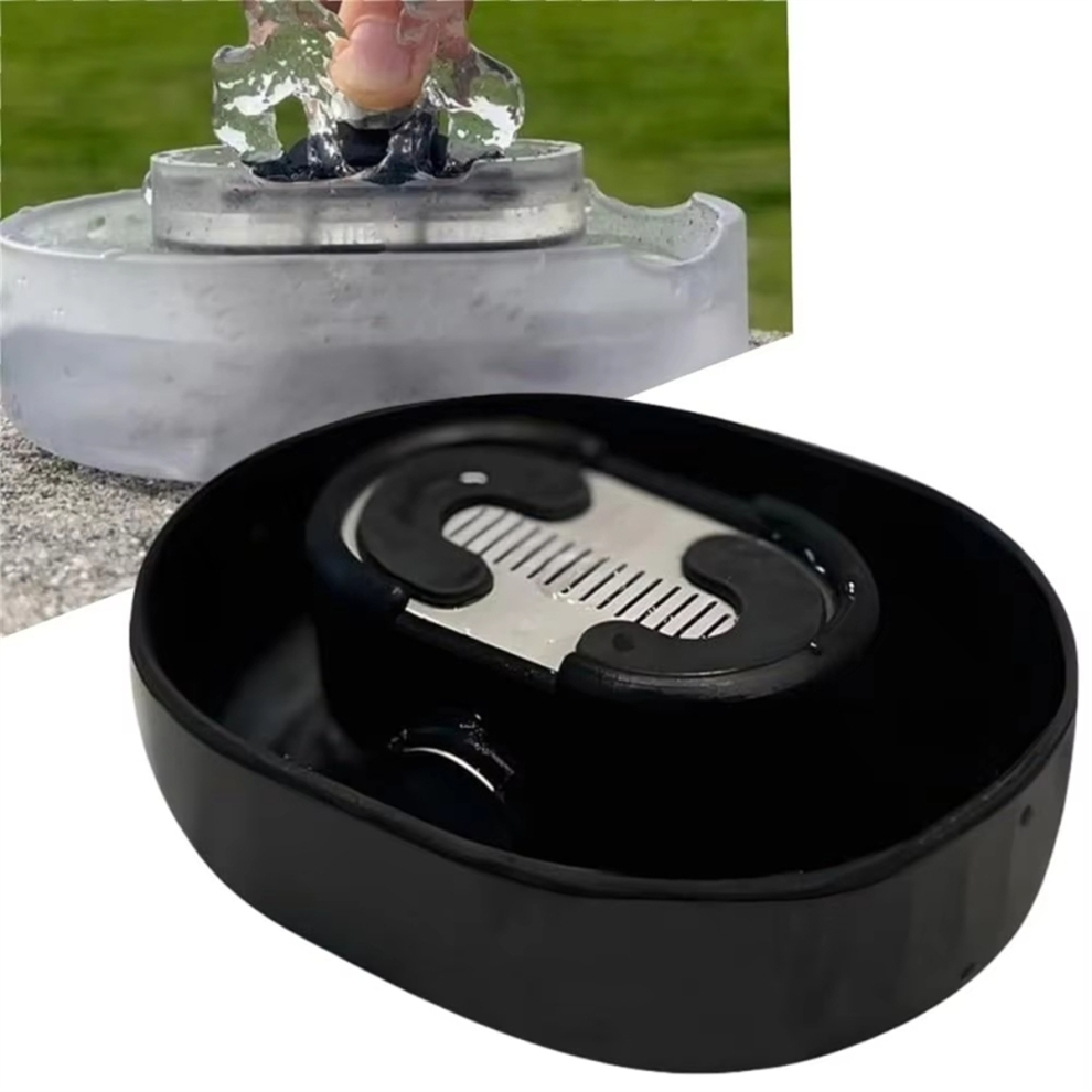 Black For Most Head Razors Rinser Cleaner No Batteries Shaver Storage Rack