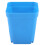 20pcs Mini Modern Succulent Plant Pots Small plastic Containers, Scrub square Pots（Blue） 4