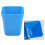 20pcs Mini Modern Succulent Plant Pots Small plastic Containers, Scrub square Pots（Blue） 1
