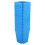 20pcs Mini Modern Succulent Plant Pots Small plastic Containers, Scrub square Pots（Blue） 2