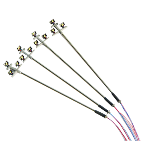4-teiliges 3V LED-Miniaturlampen-Set, Straßenlaternenmodell