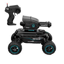 RC Drift Tank Giocattolo Multifunzione Veicolo Blindato Bomba d'Acqua Auto-Blu
