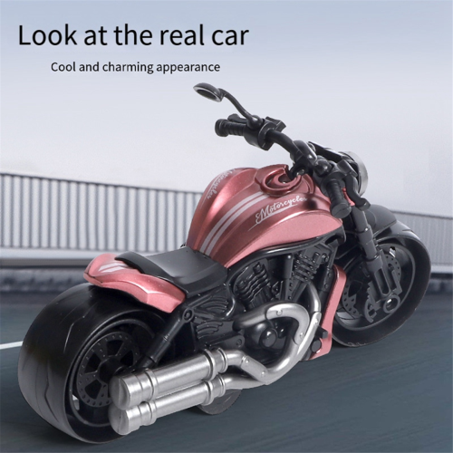 Een speelgoedmotorfiets, Pull Back-motorfiets, 1:12 motorfietsmodel 2