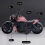 Een speelgoedmotorfiets, Pull Back-motorfiets, 1:12 motorfietsmodel 6