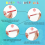 12PCS Colored Chalk for Blackboard Kids Children Drawing Writing 3