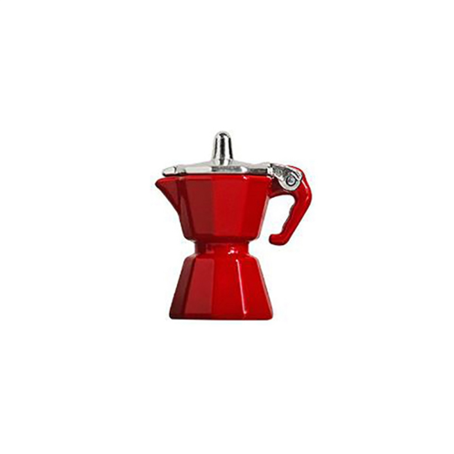 Miniature Scene Toy Simulation Mini Coffee Pot Red