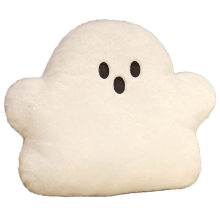 Plush Cute White Cloud Ghost Doll Halloween Cushion Children's Gift M