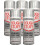 5 x 400ml Tough Stuff Enamel Silver Hard Wearing Gloss Spray Paint 1