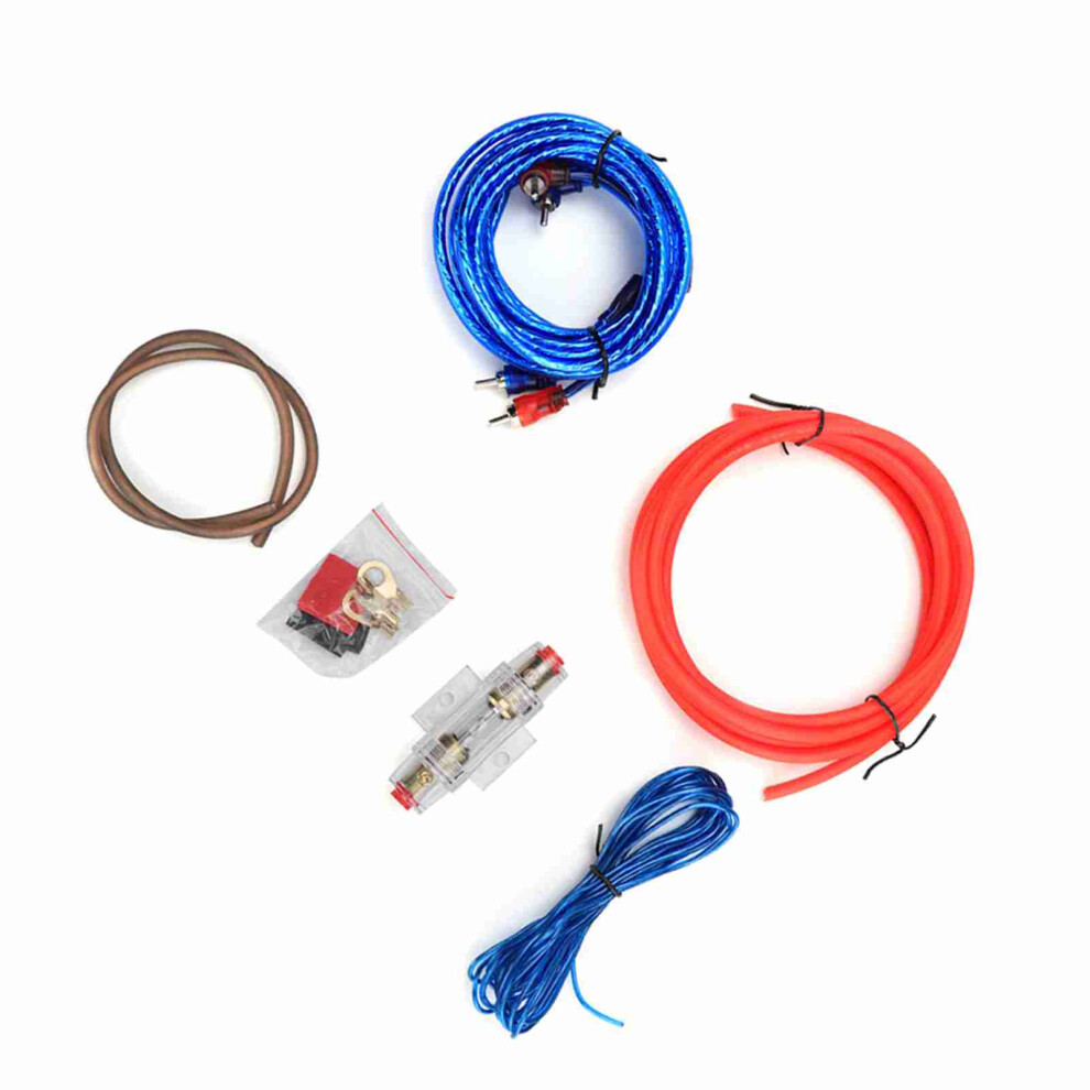 Car 10Ga Power Amplifier Subwoofer Audio Speakers Replacement Zinc Alloy Wire Set Kit 9491324546946