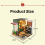 3D puzzle model dřevěné miniaturní kavárny 5