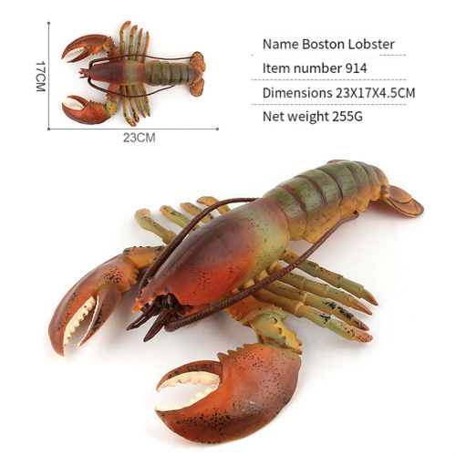 Realistic Marine Simulation Lobsters Model Figures Toy for Kid Gift B 2