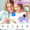 Mini karaokemachine luidspreker, draagbare Bluetooth-microfoon, speelgoed, D 2