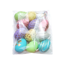 F Ovos de Páscoa DIY pintados à mão, brinquedos de colorir para jardim de infância