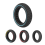 Ulip60/65-6.9 Four-color wing pattern off-road solid tire red 3