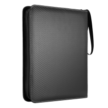 Trading Card Binder, 9 Pockets Baseball Card Binder Sleeves black