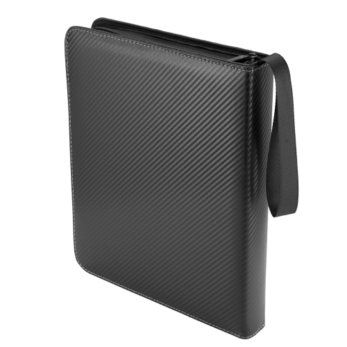 Trading Card Binder, 9 Pockets Baseball Card Binder Sleeves black 2
