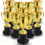 Troféu Taça Dourada de Plástico para Crianças - Prêmio de Mérito de 9,7 cm 1