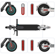 Sparkcykelmodifierat dekorativt överdrag M365 Pro 1S Gul
