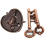 Intelligent Lock Speelgoed Hersentester Ontwikkeling Legering Sleutelhanger Puzzel 1