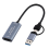 Placa de gravação de jogos de vídeo compatível com 4K e USB Tipo C. 1