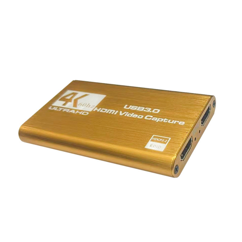 Placa de captura de vídeo compatível com 4K, placa de gravação de vídeo USB 3.0 1