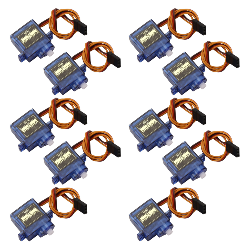 10Pcs SG90 9G Micro-Servo for RC Airplanes Fixed Wing Airplane Model 2
