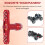 Chiave esagonale per ruote da 17 mm per pneumatici per auto RC da 1/8 e 1/10, rossa 5