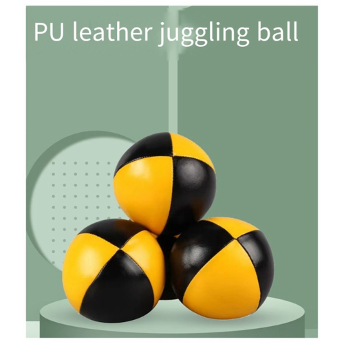 Hand Throwing Ball Elastic Soft Rubber High-End Magic Juggling Ball,D 1