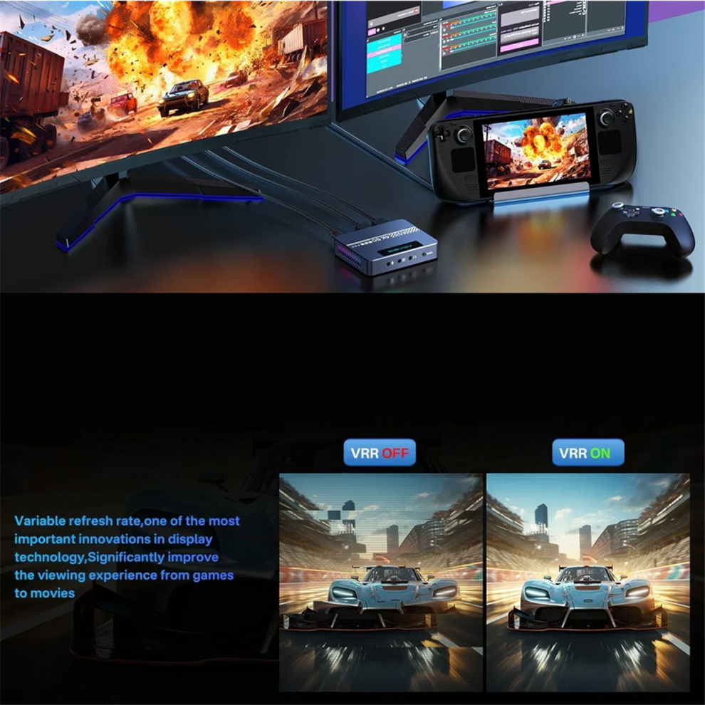 4K 60Hz Video Capture Card Hdr10 Rgb 1080P Grabber 4851814554021