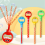 Hand-Held Smiling Face Five-Claw 32-Hole Bubble Wand 6