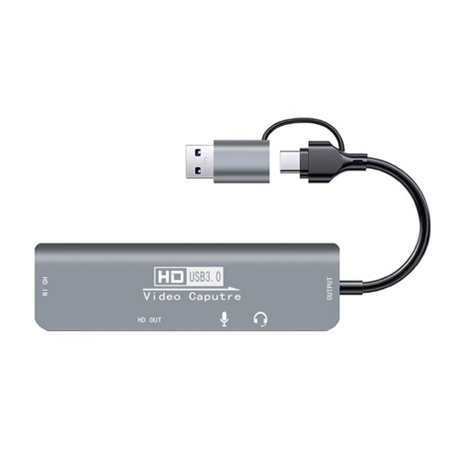 Placa de Captura de Vídeo USB 3.0 - Compatível com Gravador de Jogos USB 1