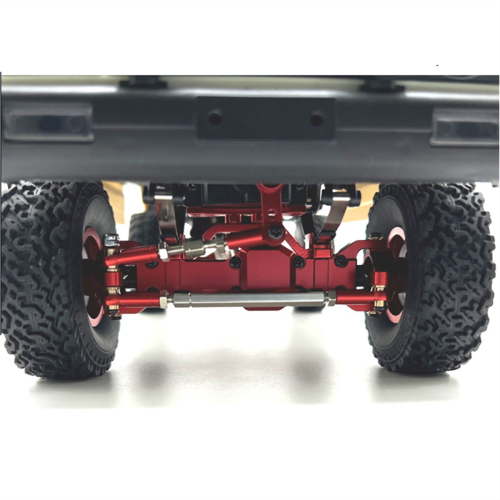 Aandrijfasset voor 1/10 C74 1/16 RC-auto, rood 2