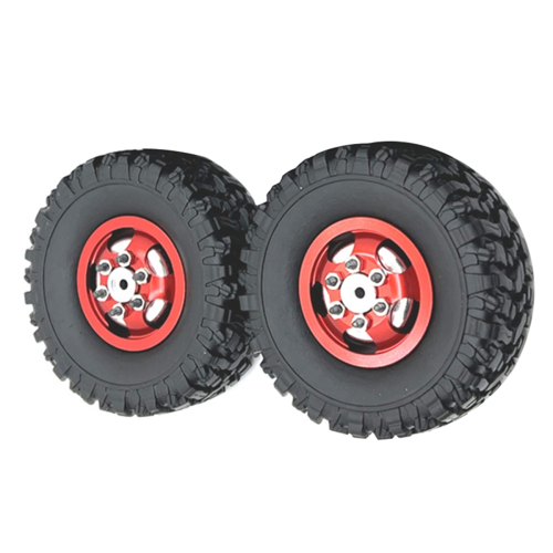 4PC Replace Tire Wheel for MNMODEL 1/12 MN82 LC79 MN78 D90 D91 99S, A 2