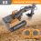 2.4G Wireless RC Excavator Remote Control 5