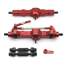 Aandrijfasset voor 1/10 C74 1/16 RC-auto, rood