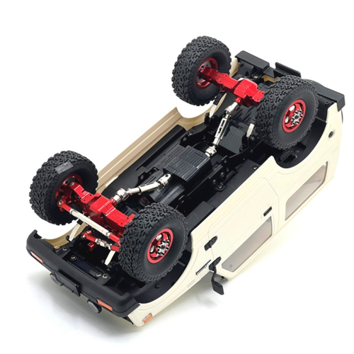 Aandrijfasset voor 1/10 C74 1/16 RC-auto, rood 1