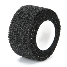 5pcs Tattoo Bandage Disposable Self Adhesive Tattoo Grip Cover Wrap Tattoo Supply(Black )