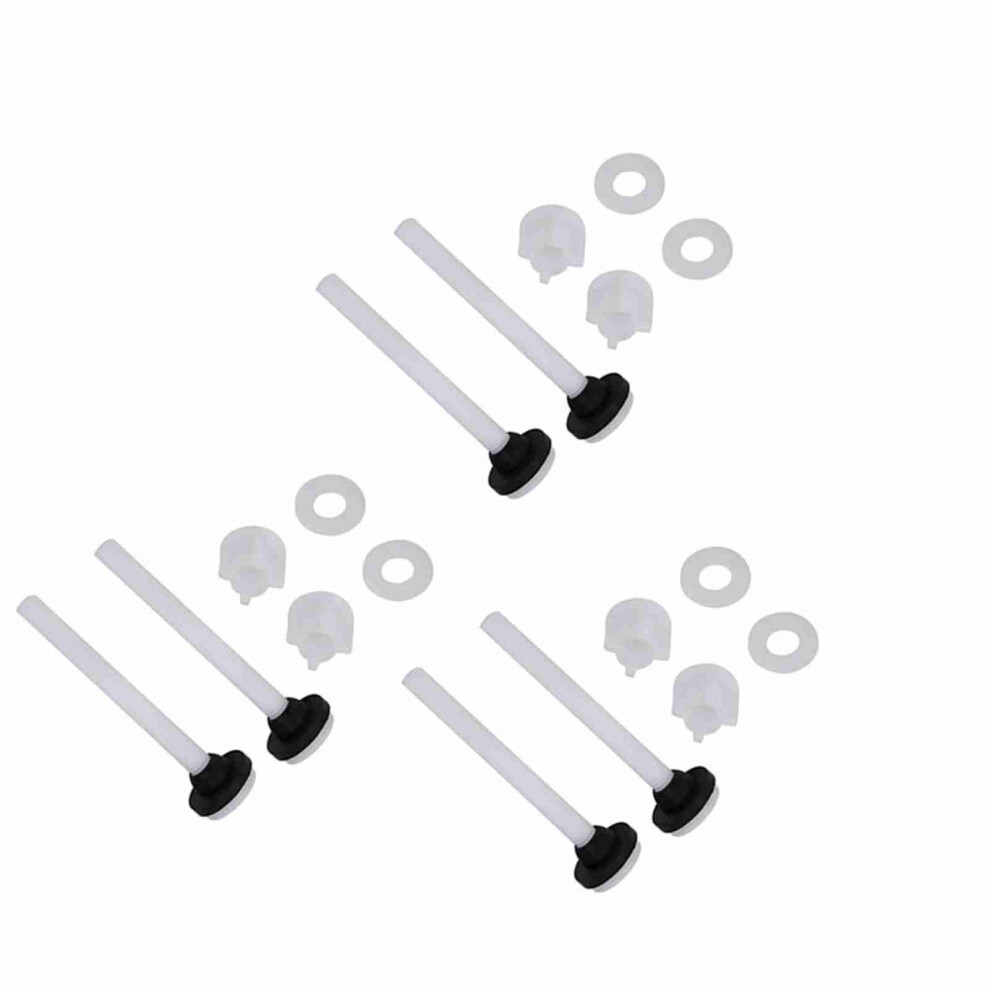 3 Pair Two Piece Toilet Water Tank Screw Set Fixings Fitting Accessory Repairing Tools 9411324548412